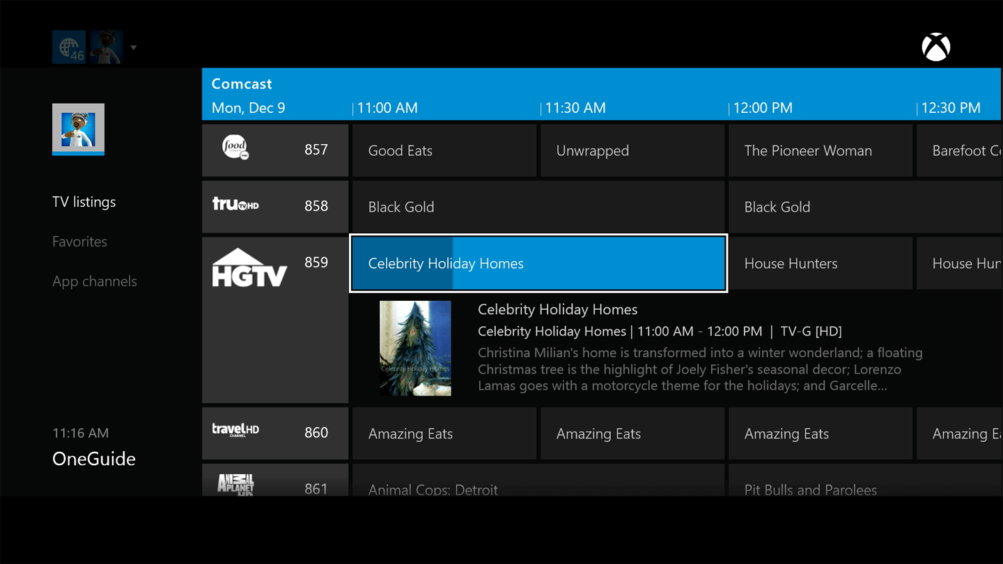 Xbox One Smartglass project image