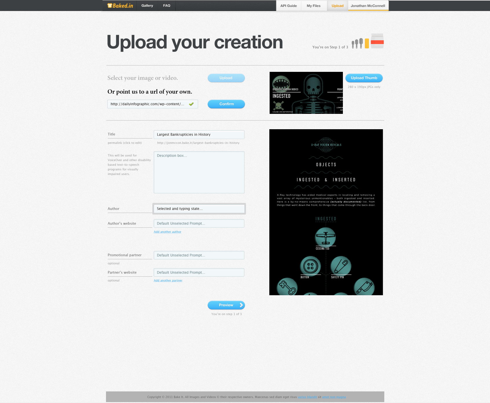 Bakedin project image