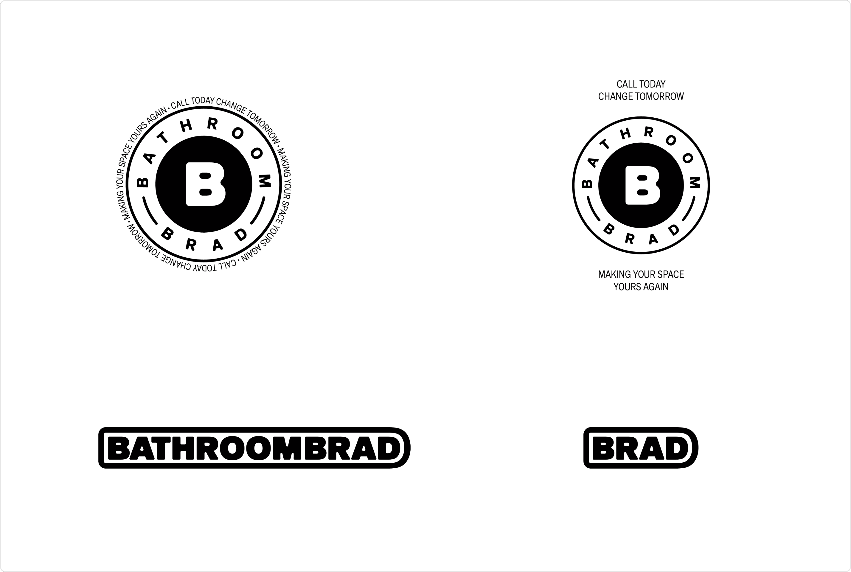 Bathroom Brad Brand Guidelines, V3 Refinements