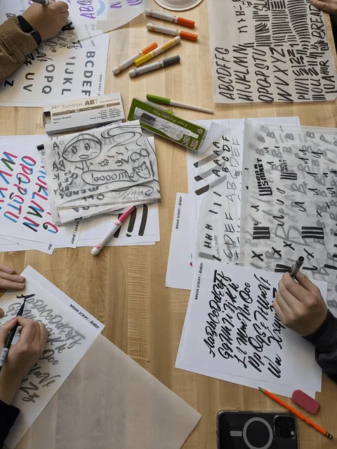 Lettering workshop