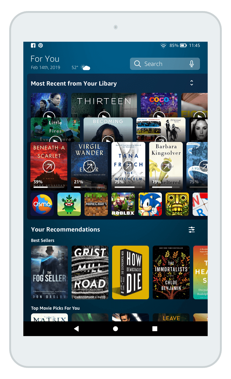 Fire OS 7 Upgrade project image