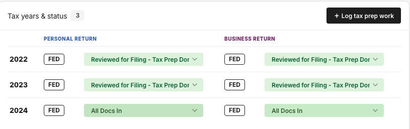 Product CRM, Case detail success state showing completed case with all documents attached.