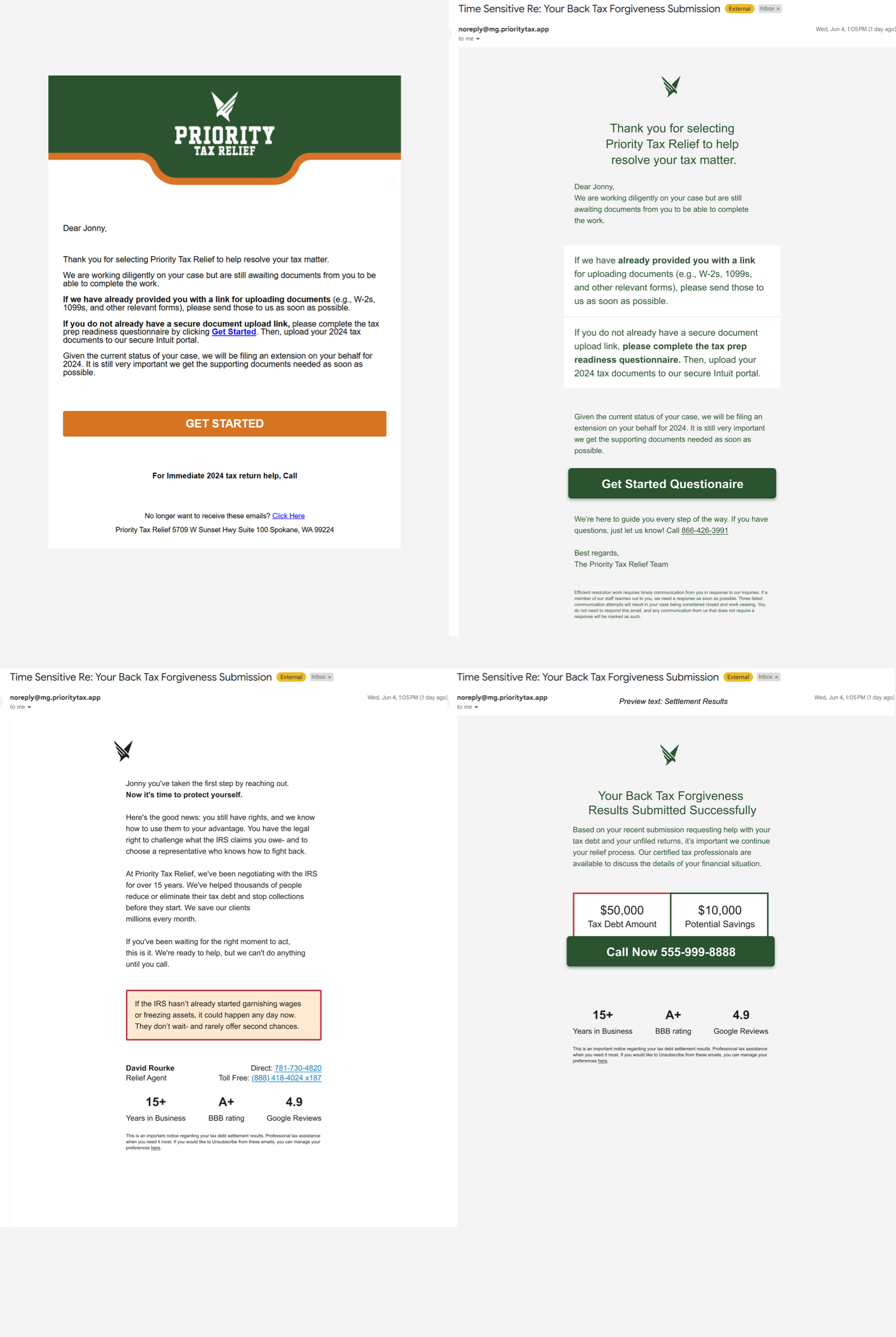 Email system before/after, fragmented one-off templates replaced by a modular component system covering the full funnel.