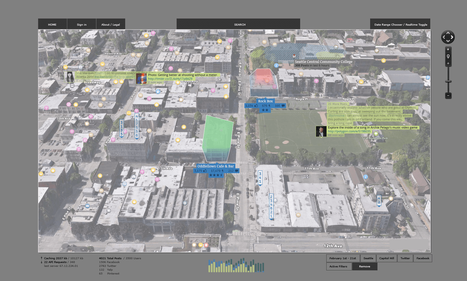 Original concept layout of a realtime location feedback mechanism / drawn by Jonny McConnell